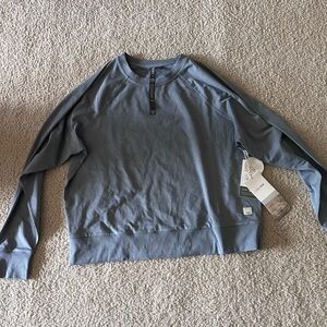 Vuori Blue Crewneck Sweatshirt